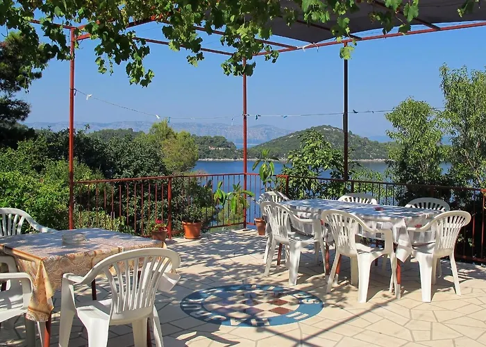 With Parking Space Sobra, Mljet - 4926 Apartment *